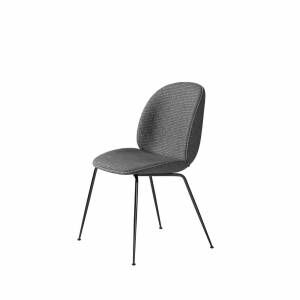 Chaise Beetle Dining Fully Upholstered Chrome Base