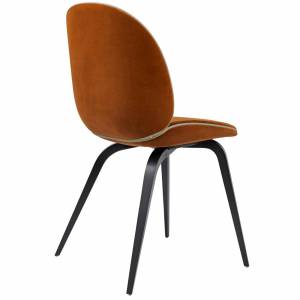Chaise Beetle Dining Fully Upholstered Wood Base
